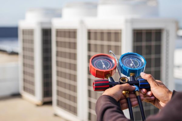 Técnico especializado en GIBSON en Ciempozuelos brindando servicio de aire acondicionado.